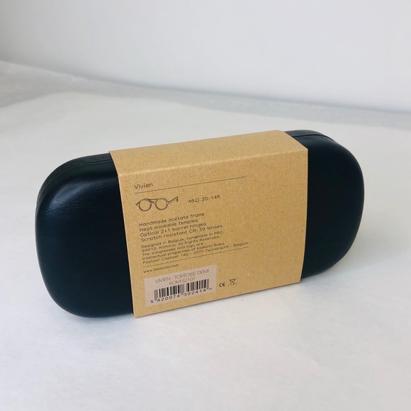 Vivien Tortoise Demi KOMONO Sunglasses 🕶 round brown gold - Picture 11 of 11